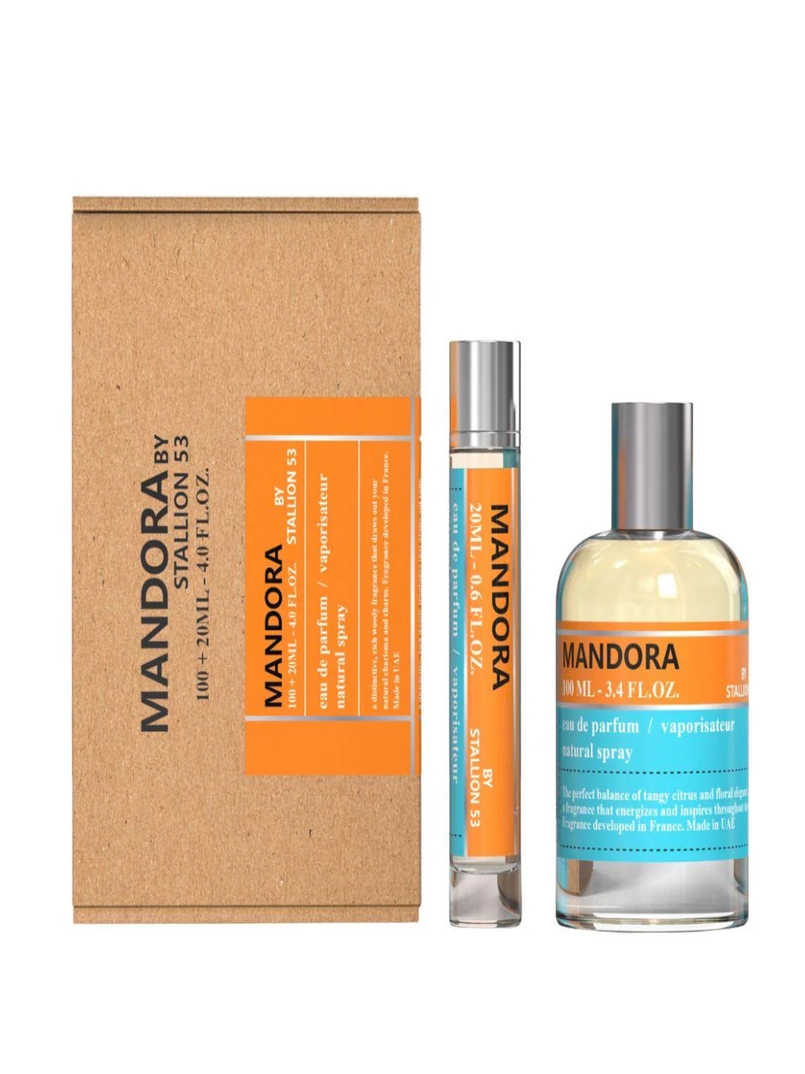 MANDORA BY STALLION 53 UNISEX EDP - 100MI (3.40z) LIMITED EDITION By Emper