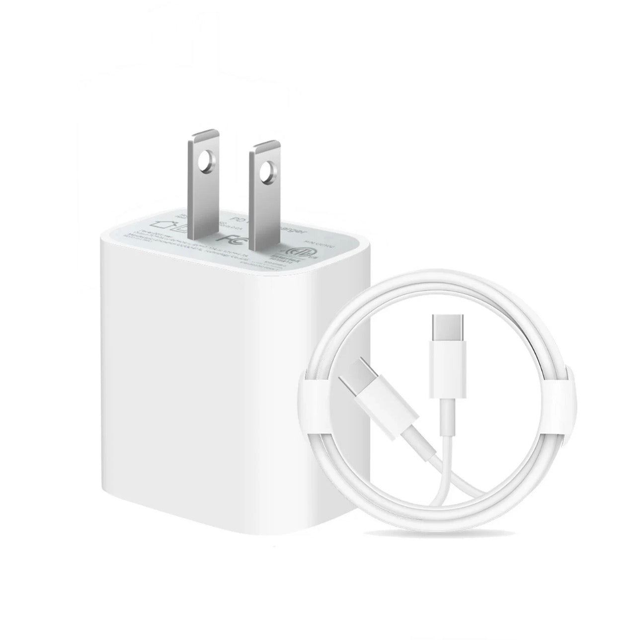 Cargador C-Lightning con cubo